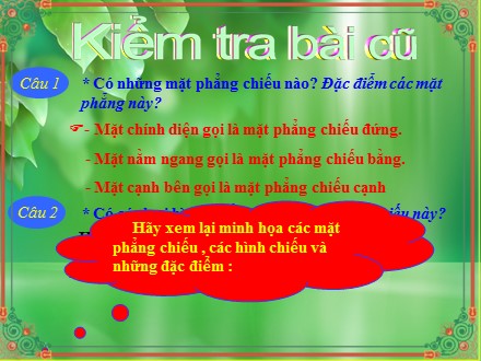 Bài giảng Stem Công nghệ Lớp 8 - Chương 1: Bản vẽ các khối hình học - Bài 4: Bản vẽ các khối đa diện