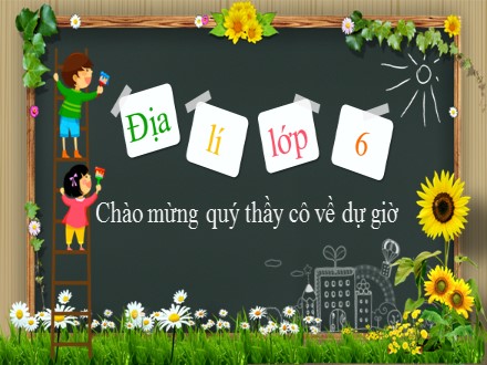 Bài giảng Stem Địa lí Lớp 6 (Sách Cánh diều) - Bài 18: Sông. Nước ngầm và băng hà