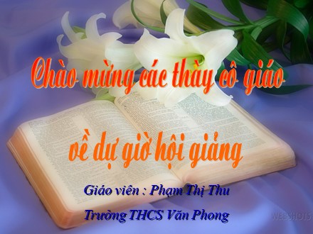 Bài giảng Stem Ngữ văn Lớp 7 - Tiết 30: Văn bản Bạn đến chơi nhà - Phạm Thị Thu