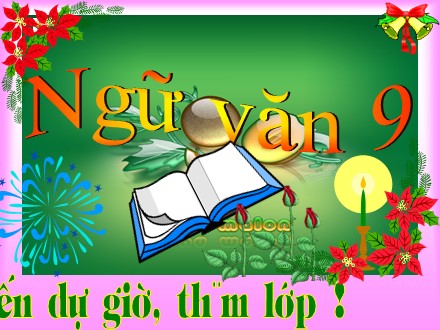 Bài giảng Ngữ văn Lớp 9 - Tiết 62: Văn bản Làng